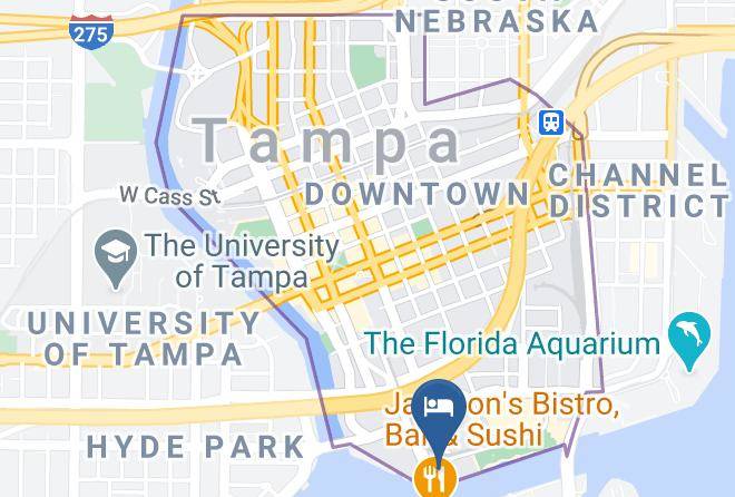 Hillsborough - Tampa Marriott Water Street Maps