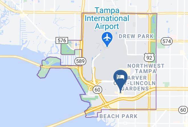 Hillsborough - Marriott Tampa Westshore Maps