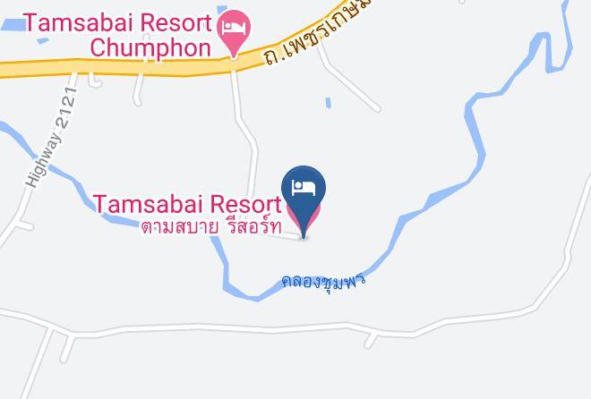 Amphoe Mueang Chumphon - Tamsabai Resort Maps