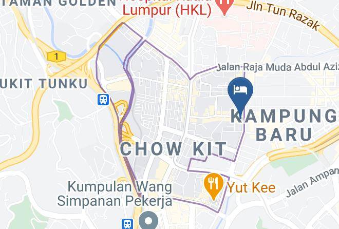 Kuala Lumpur - Tamu Hotel & Suites Maps