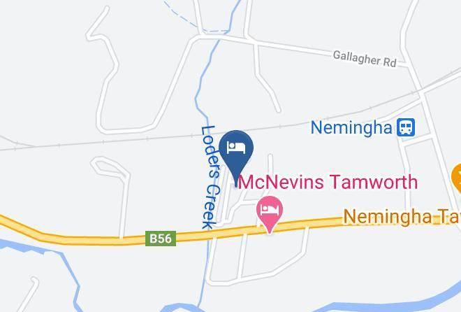 Tamworth Regional - Tamworth North Holiday Park Maps