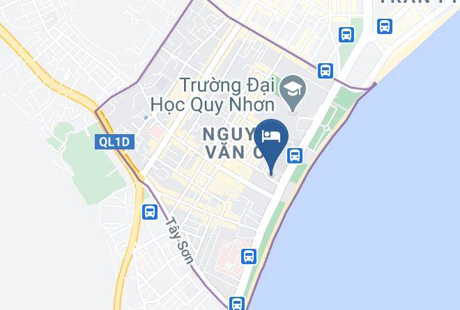 Quy Nhon - Tan Dat Hotel Maps