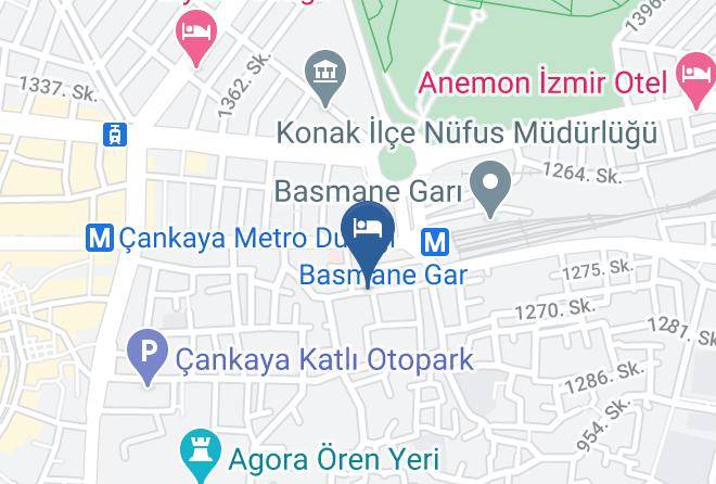 Konak - Tan Otel Maps