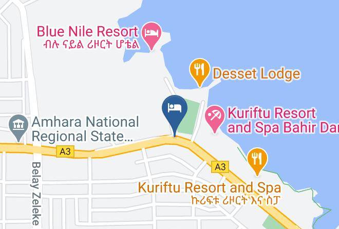 Bahir Dar - Tana Hotel Maps