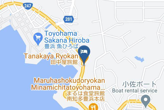 Minamichita Townchita District - Tanakaya Ryokan Maps