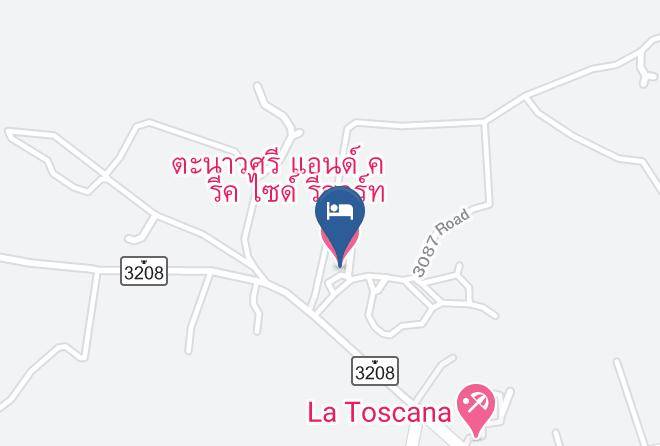 Amphoe Suan Phueng - Tanaosri And Creekside Resort Maps
