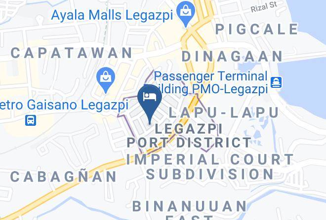 Albay - Tanchuling Hotel Vrt Corporation Maps