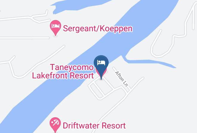 Taney - Taneycomo Lakefront Resort Maps