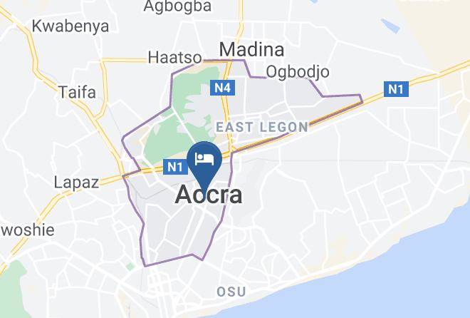 Accra - Tang Palace Hotel Maps