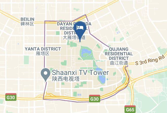 Xi An - Tang Paradise Hotel Maps