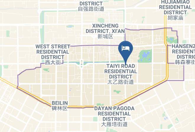 Xi An - Tangdu Hot Spring Hotel Maps