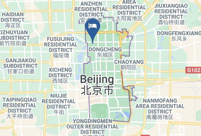 Dongcheng District - Tangfu Hotel Nanluoguxiang Beijing Maps