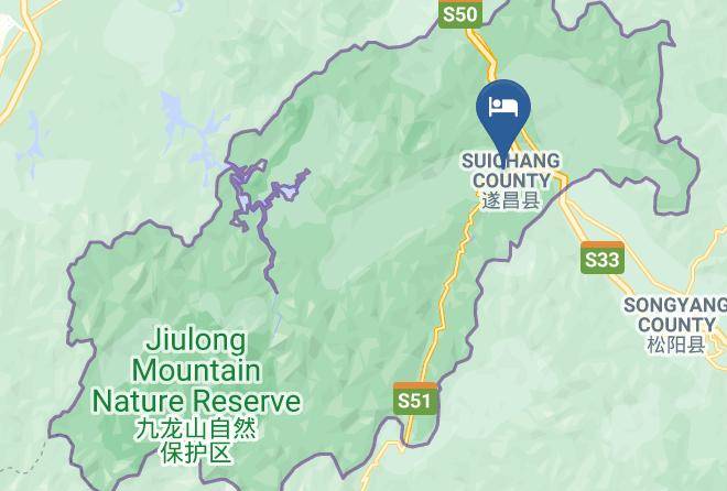 Lishui - Tanggong Resort Maps