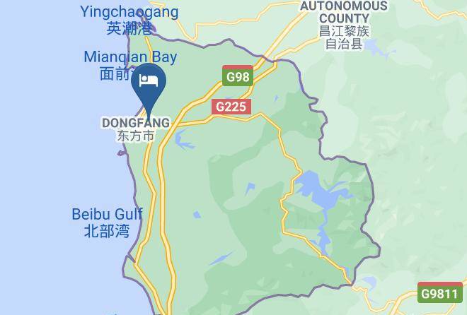 Dongfang - Tanggula Hotel Maps