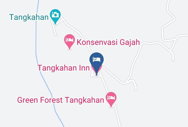 Tangkahan Inn Map - North Sumatra - Langkat Regency