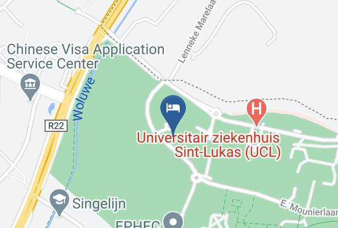 St Lambrechts Woluwe - Tangla Hotel Brussels Maps