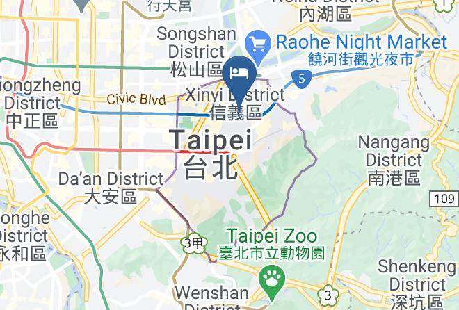 Xinyi District Yongchun Shopping Area - Tango Hotel Maps