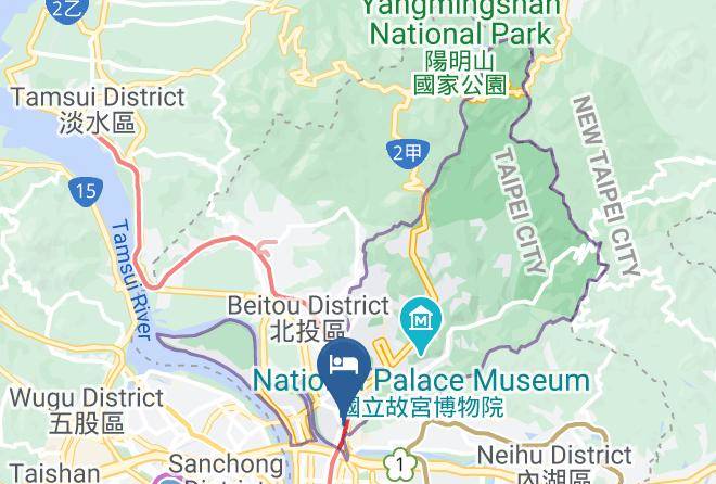T Aipei Shih Lin District - Tango Inn Maps