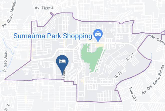 Manaus - Tango Pousada Maps