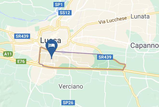 Lucca - Tangohotel Maps