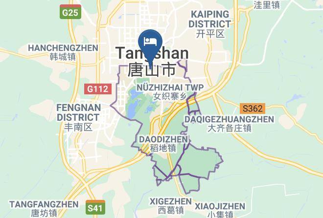 Tangshan - Tangshan Nanhu Hotel Maps