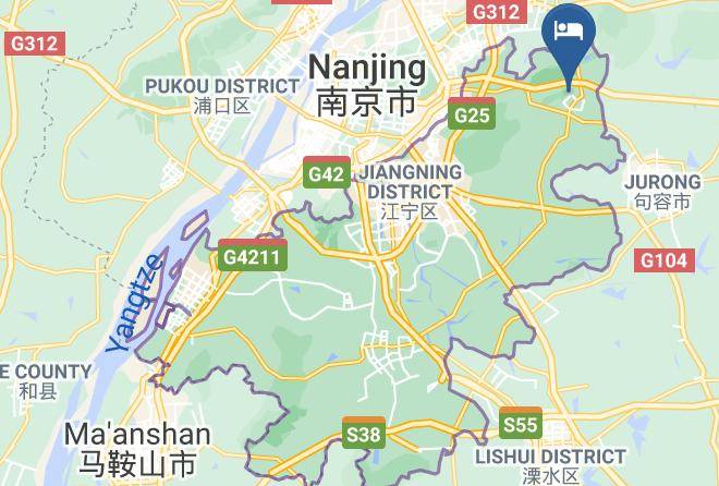 Nanjing - Tangshan Yishang Hot Spring Resort Maps