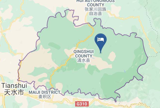 Tianshui - Tangyu Hot Spring Resort Maps