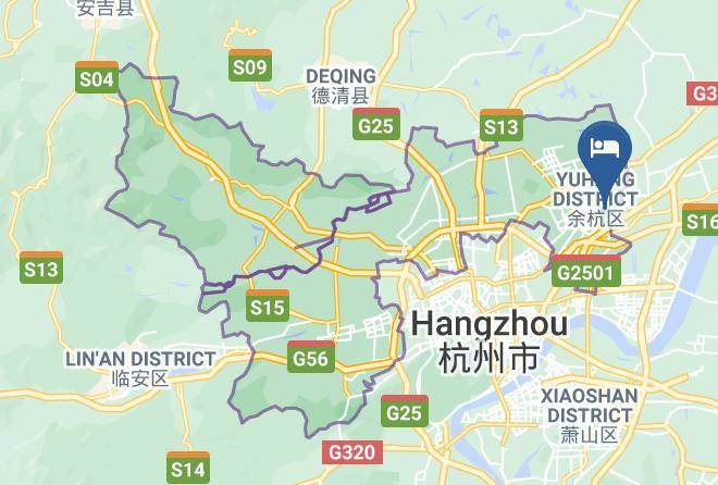 Hangzhou - Tangyuan Holiday Hotel Maps