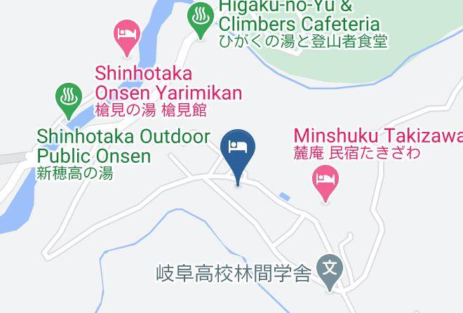 Takayama City - Tani Ryokan Maps