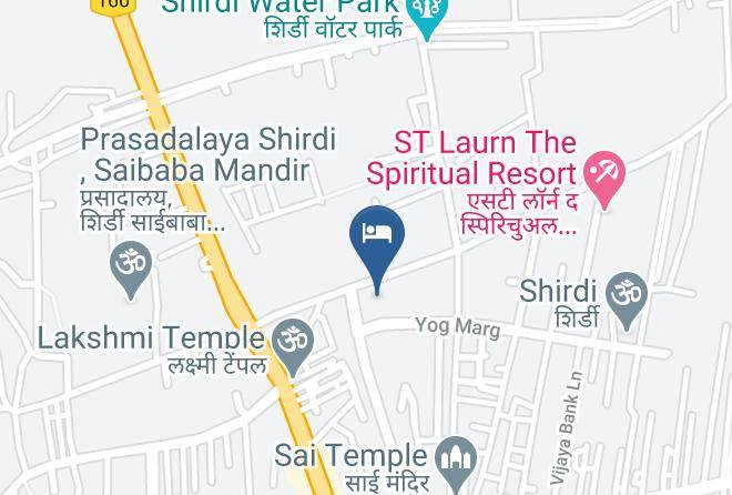 Shirdi - Tania President Inn Maps