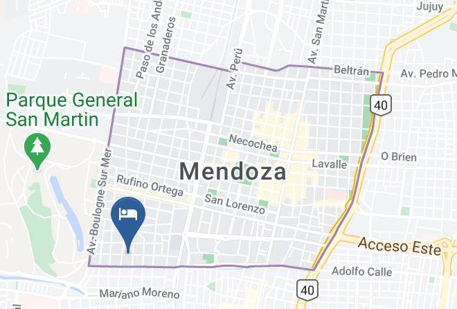 Mendoza - Tanino Petit Maps