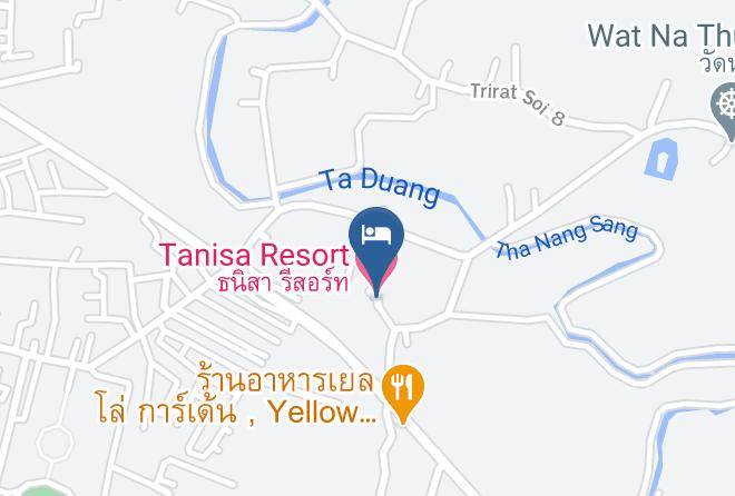 Amphoe Mueang Chumphon - Tanisa Resort Maps