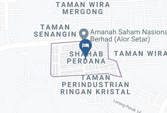 Daerah Kota Setar - Tanjak Motel Maps