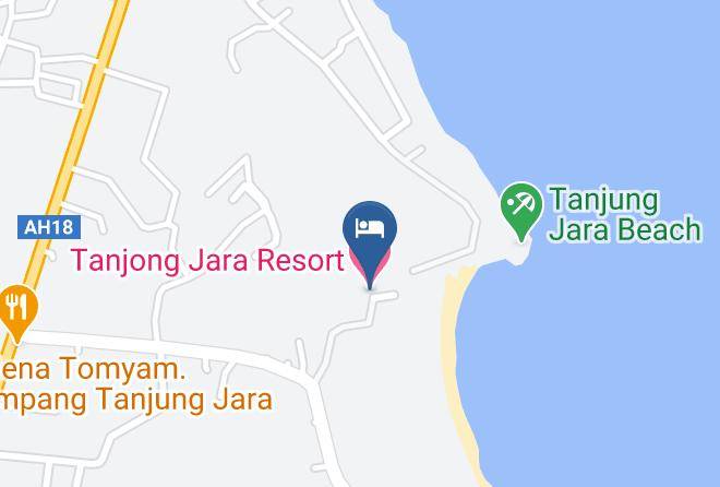 Dungun - Tanjong Jara Resort Maps