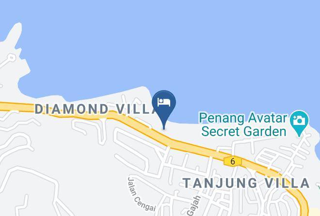 Tanjung Tokong - Tanjung Bungah Beach Hotel Maps