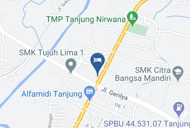 Banyumas Regency - Tanjung Emas Hotel Maps