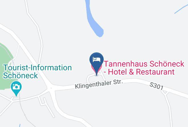 Vogtlandkreis - Tannenhaus Schoneck Hotel & Restaurant Maps