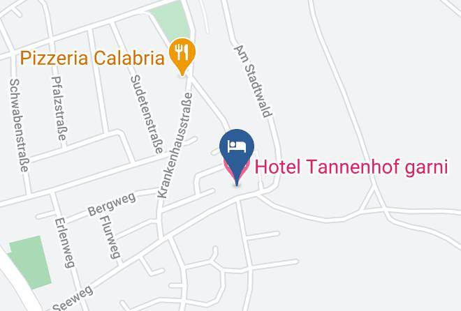 Miltenberg - Hotel Tannenhof Garni Maps