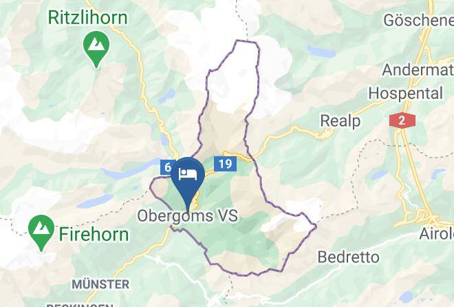 Goms - Tannenhof Oberwald Maps