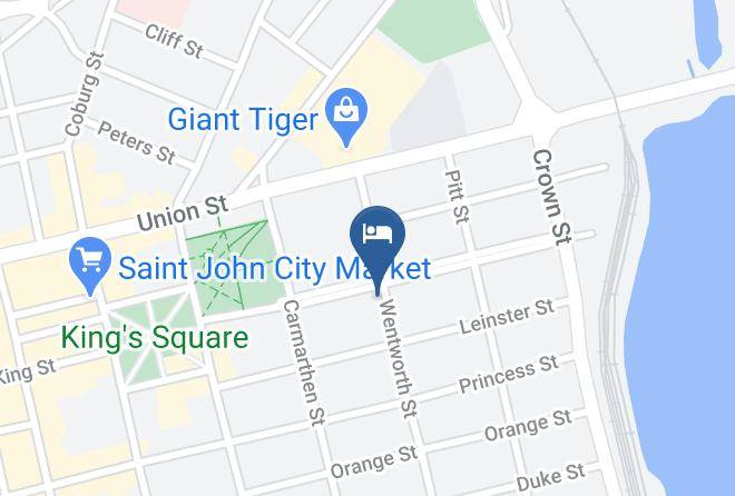 Saint John - Tanner's Home Inn Maps