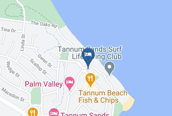 Gladstone - Tannum On The Beach Motel Maps