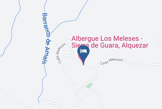 Huesca - Tantaka Albergue Los Meleses Maps