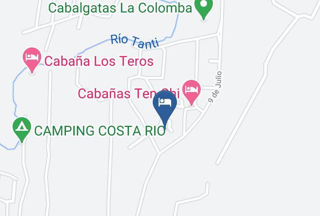Punilla Department - Tanti Birdland Maps