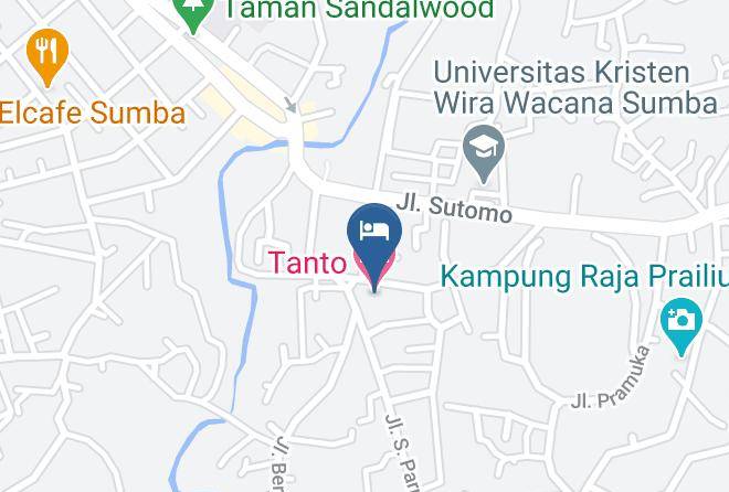 Sumba Timur - Tanto Hotel Maps