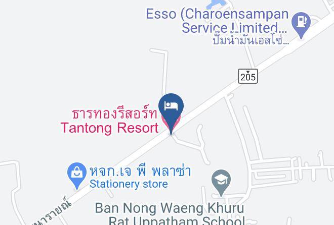 Amphoe Bamnet Narong - Tantong Resort Maps