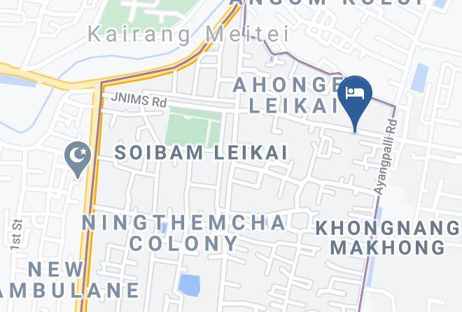 Imphal - Tantra Boutique Hotel Maps
