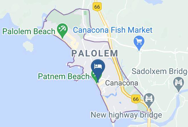Canacona - Tantra Cafe Restaurant And Beach Huts Maps