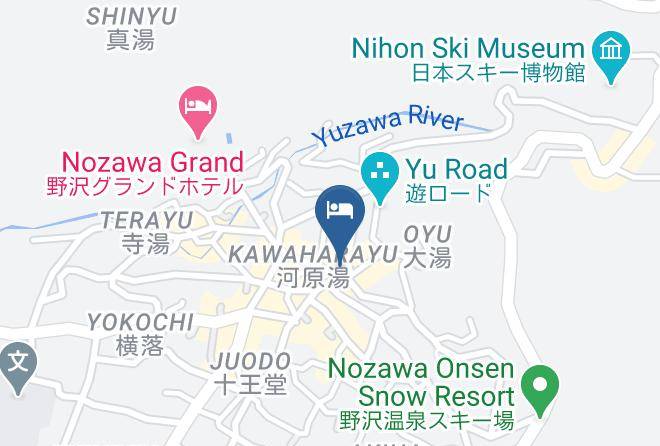 Nozawaonsen Vil Shimotakai District - Tanuki Nozawa Maps