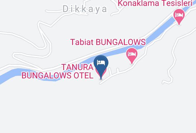 Camlihemsin - Tanura Bungalows Otel Maps