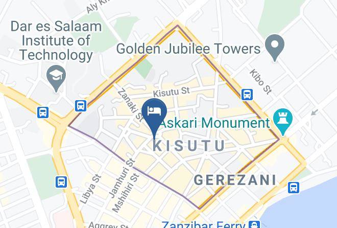 Kinondoni - Tanzanite Executive Suites Maps